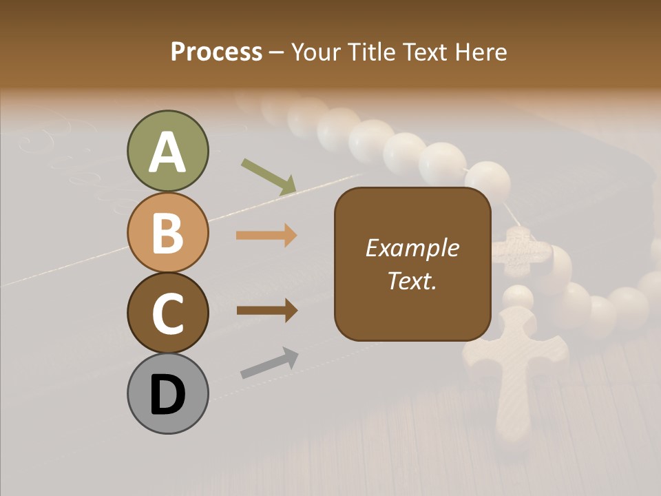 Brown Holy God PowerPoint Template