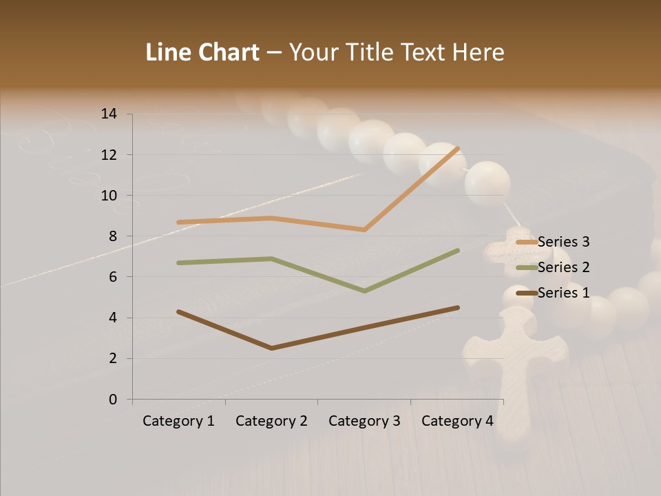 Brown Holy God PowerPoint Template