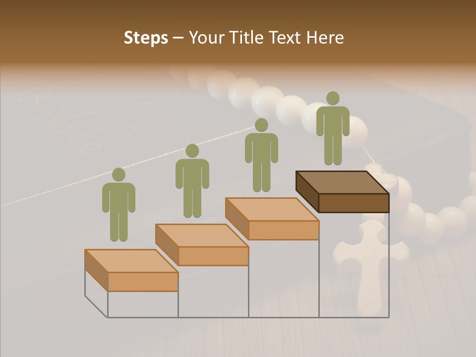 Brown Holy God PowerPoint Template