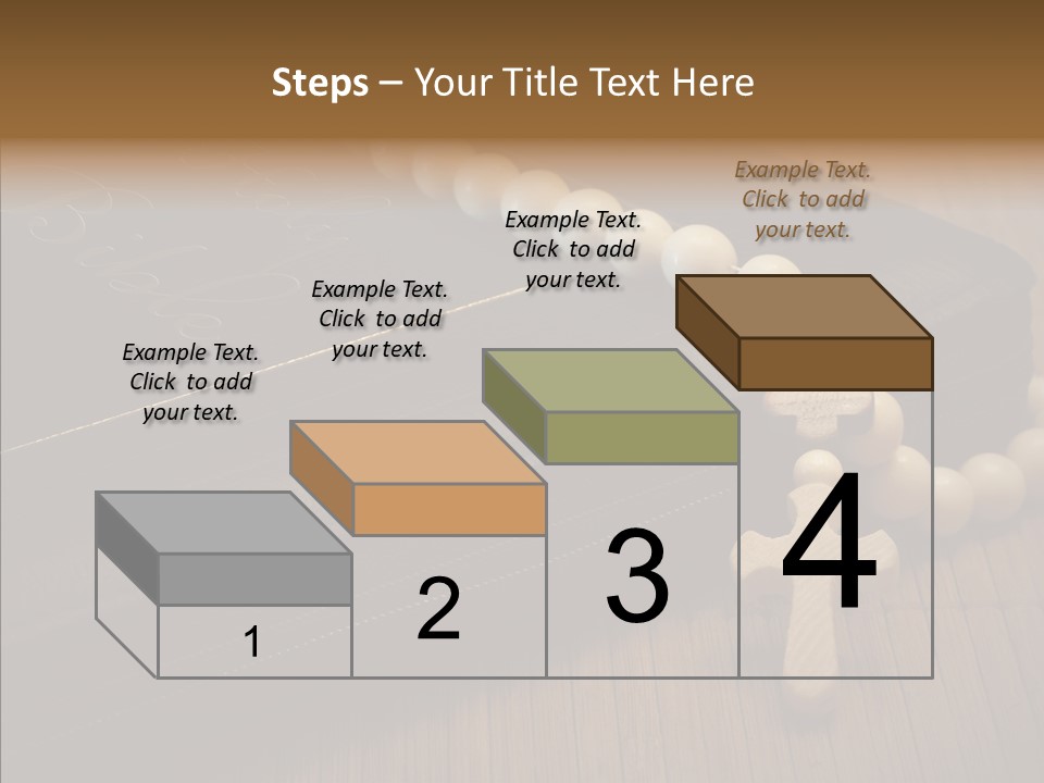 Brown Holy God PowerPoint Template
