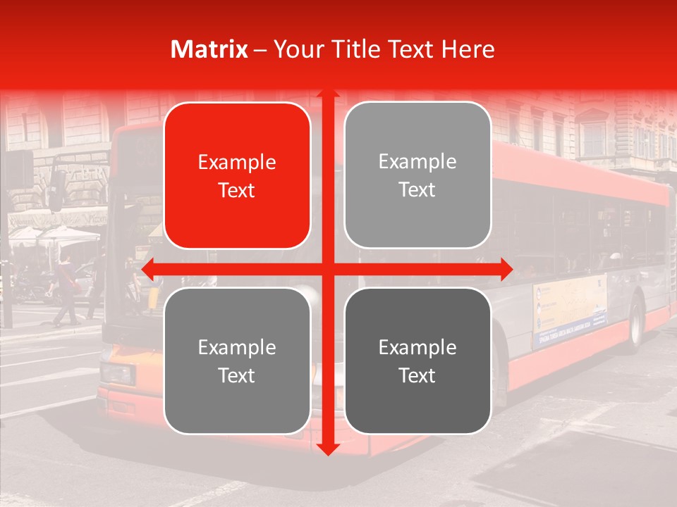 Red Rome City PowerPoint Template