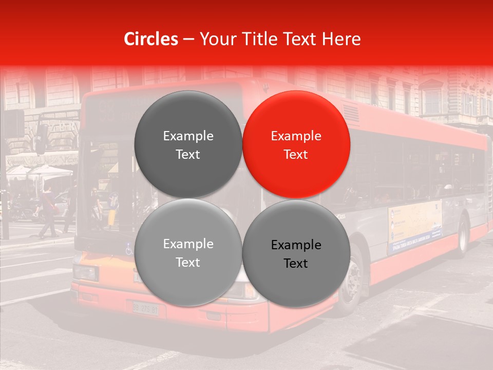 Red Rome City PowerPoint Template