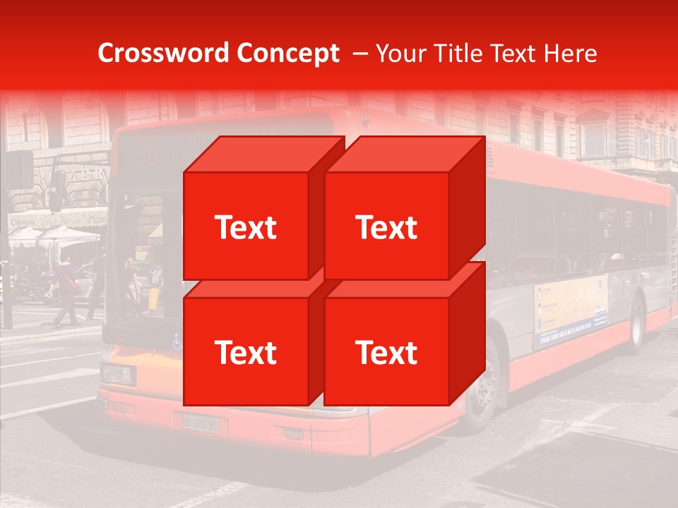 Red Rome City PowerPoint Template