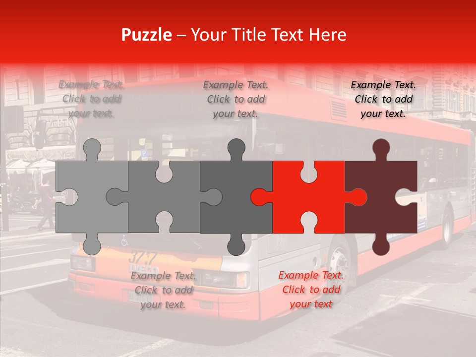 Red Rome City PowerPoint Template