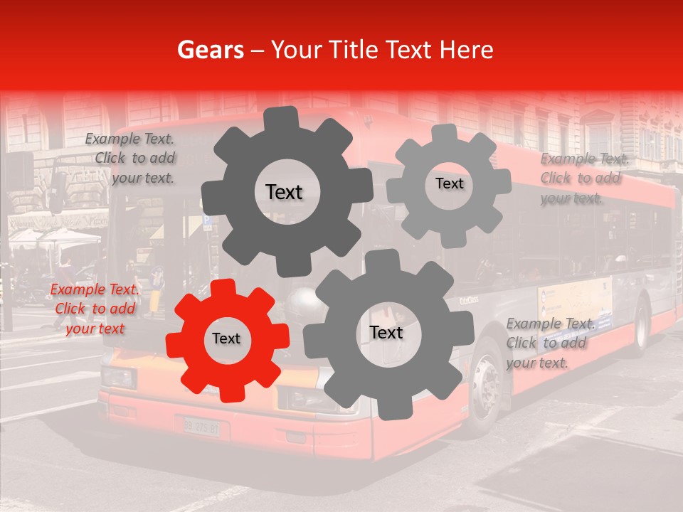 Red Rome City PowerPoint Template