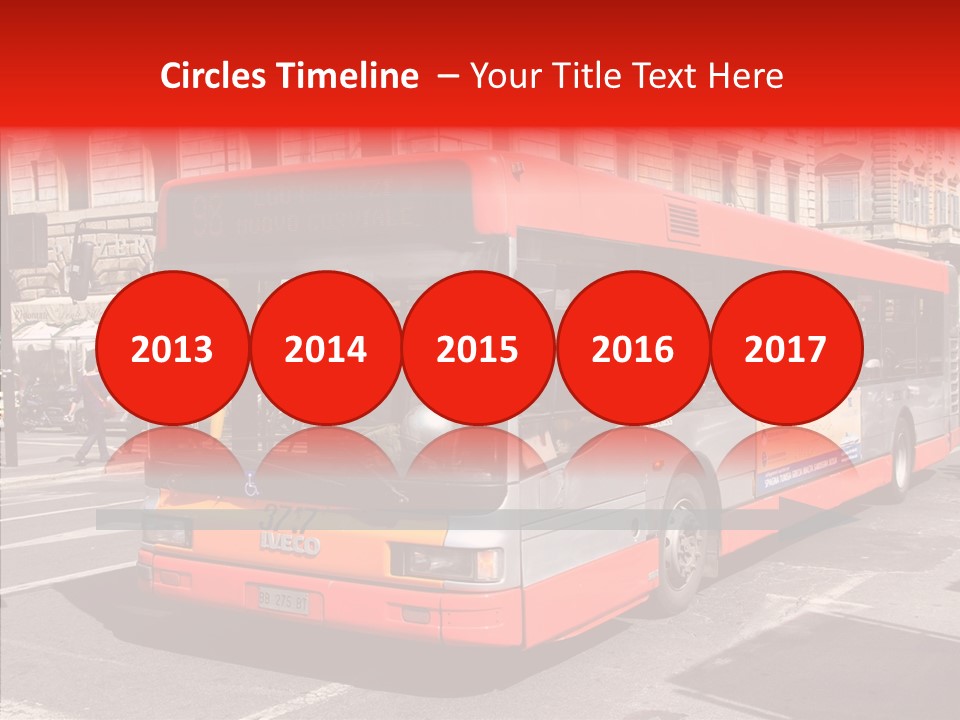 Red Rome City PowerPoint Template