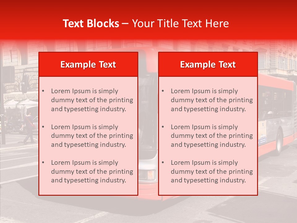 Red Rome City PowerPoint Template