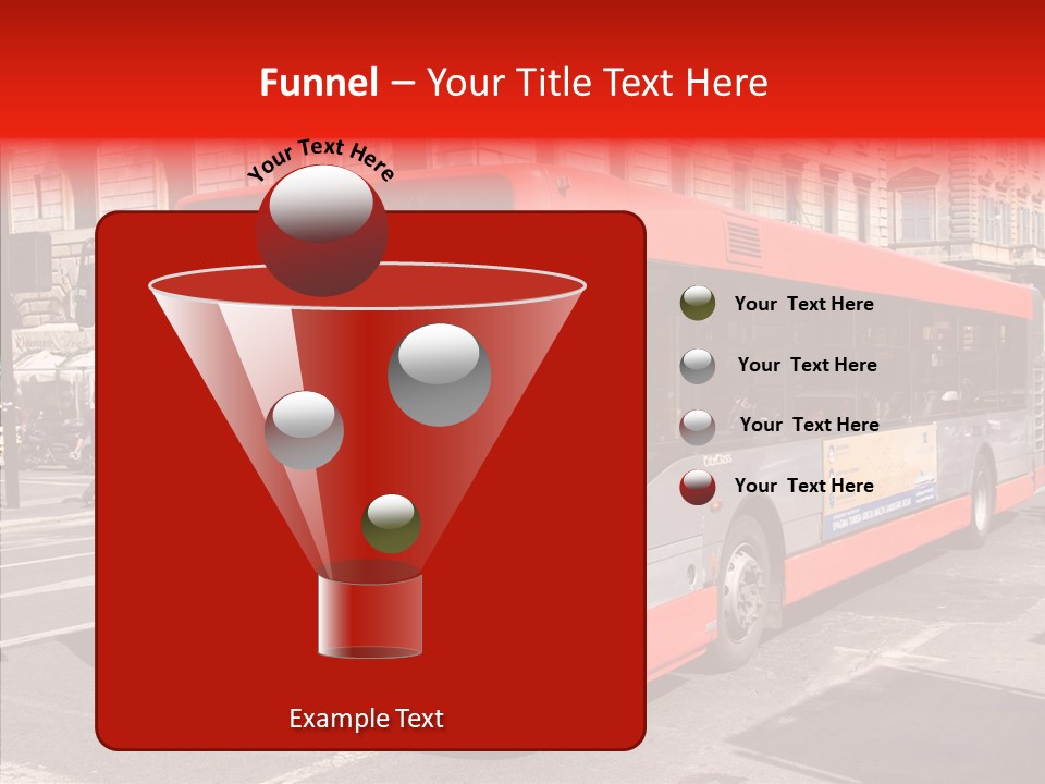 Red Rome City PowerPoint Template