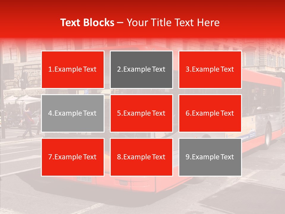 Red Rome City PowerPoint Template