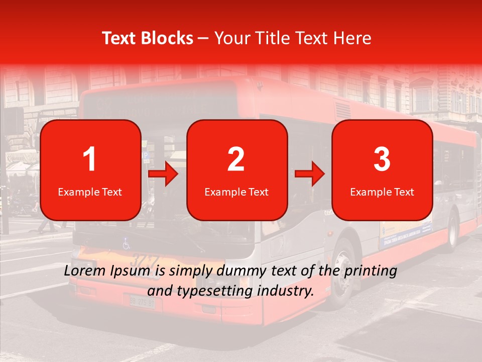 Red Rome City PowerPoint Template