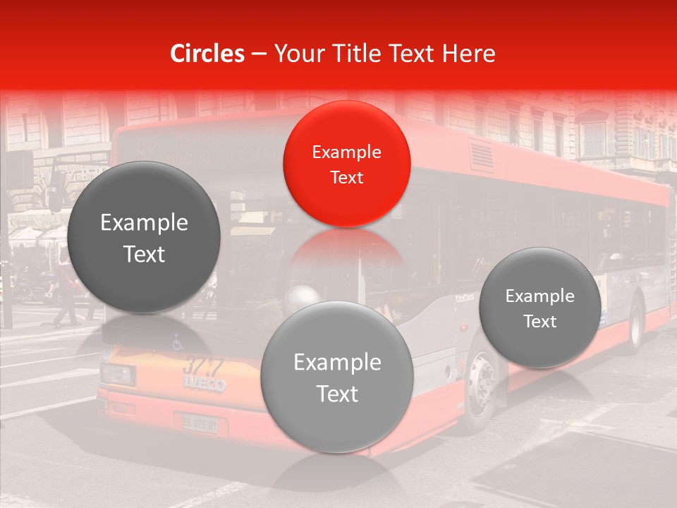 Red Rome City PowerPoint Template