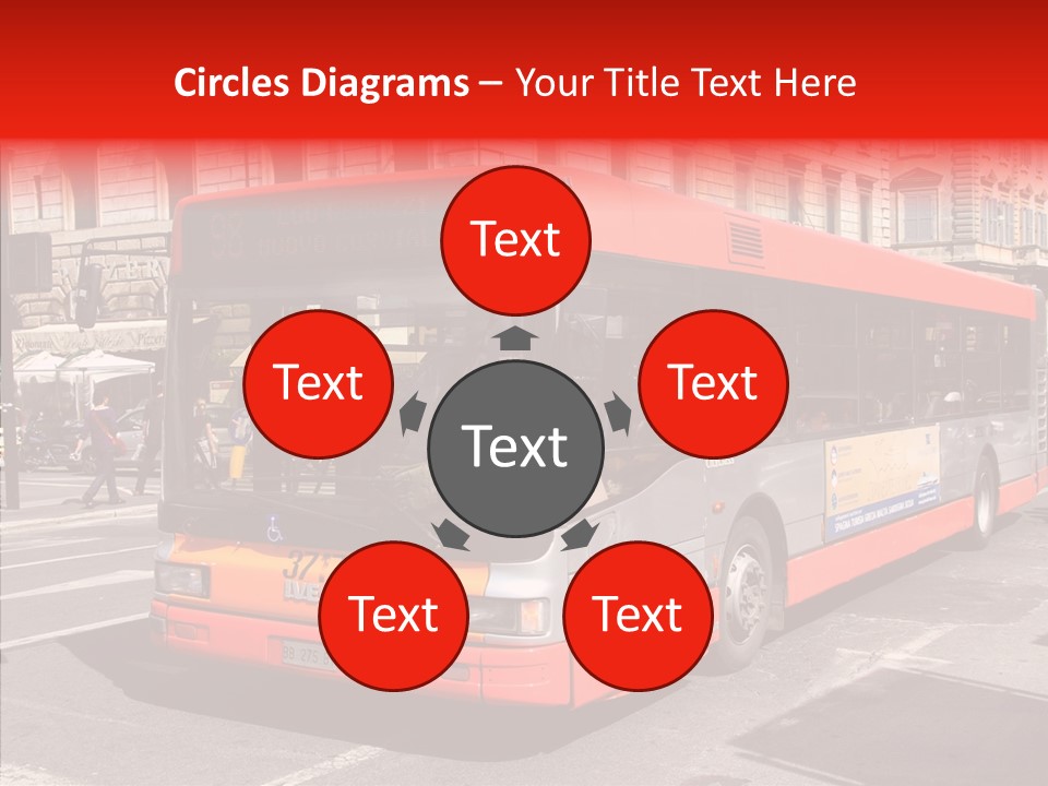 Red Rome City PowerPoint Template