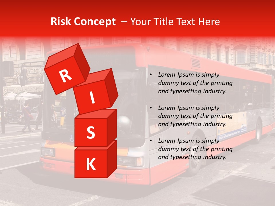 Red Rome City PowerPoint Template