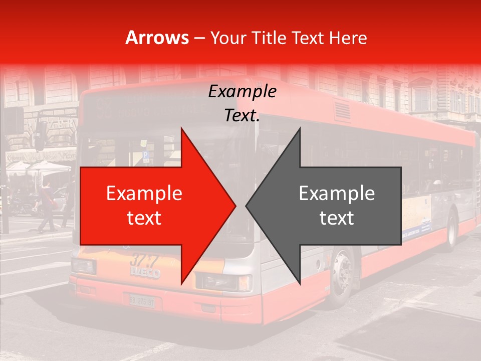 Red Rome City PowerPoint Template