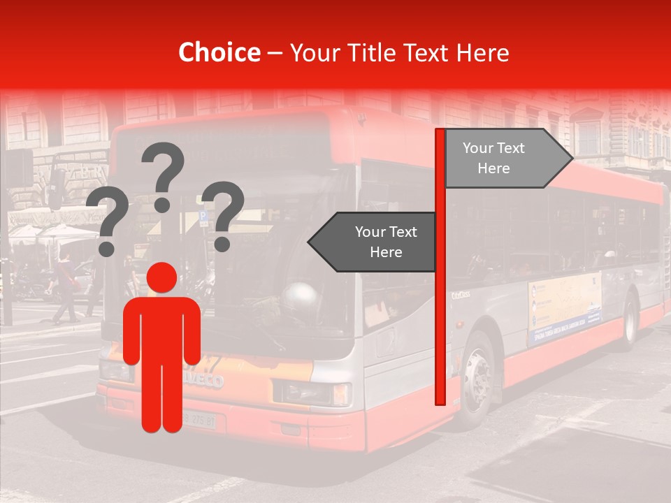 Red Rome City PowerPoint Template