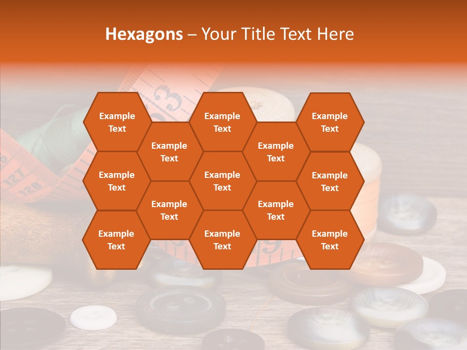 Thread Accessories Color PowerPoint Template