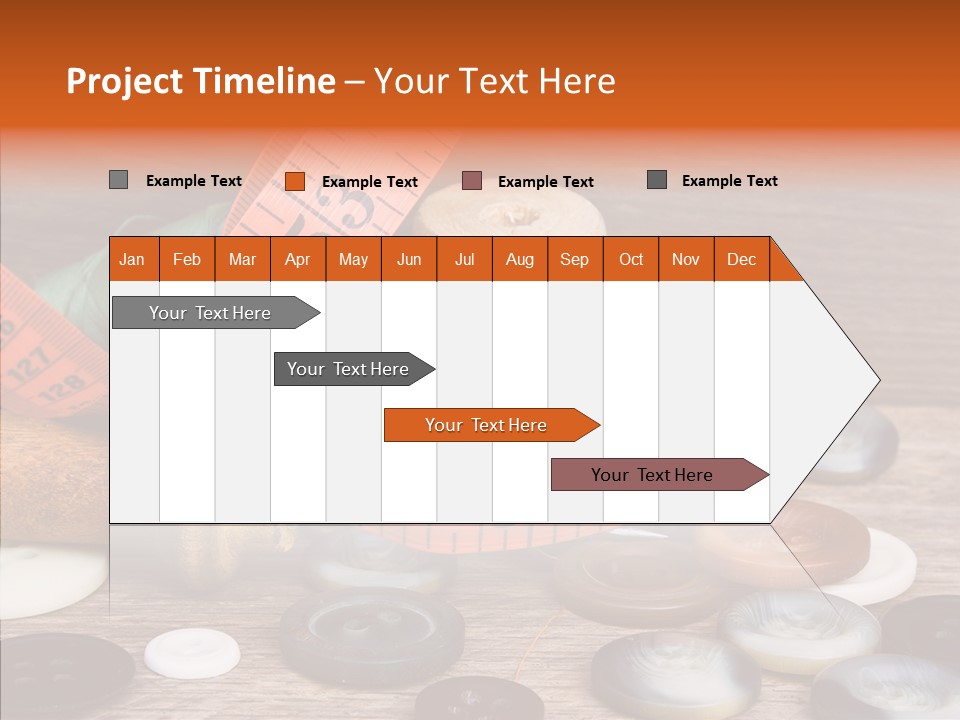 Thread Accessories Color PowerPoint Template