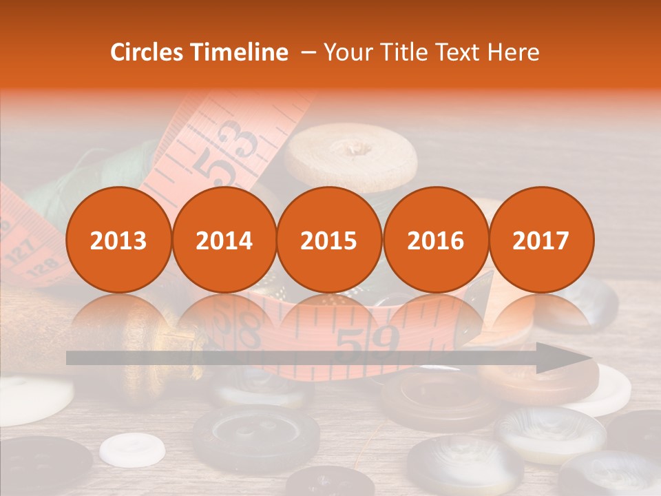 Thread Accessories Color PowerPoint Template
