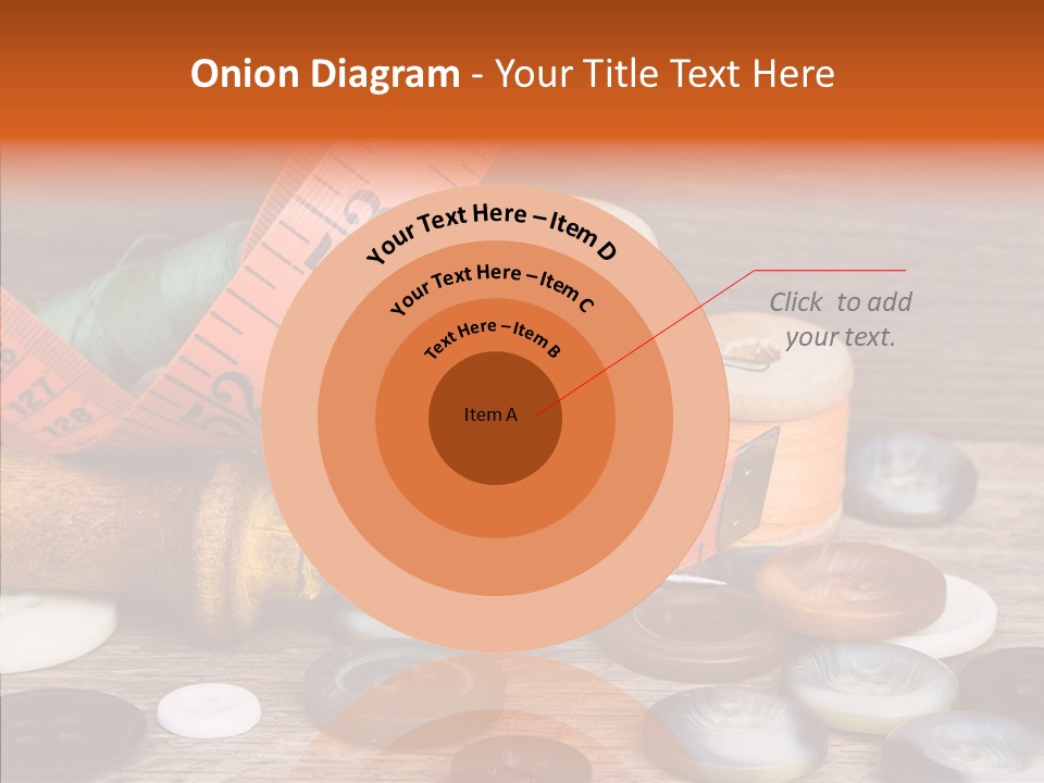 Thread Accessories Color PowerPoint Template