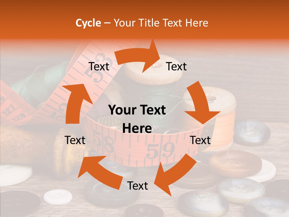 Thread Accessories Color PowerPoint Template