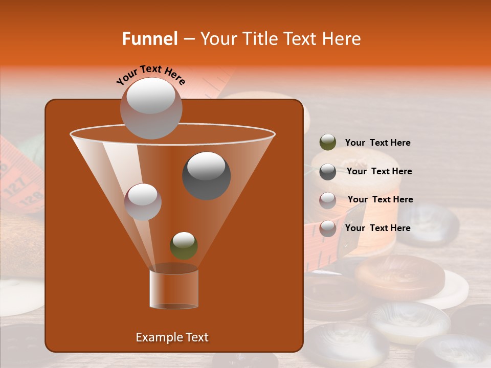 Thread Accessories Color PowerPoint Template