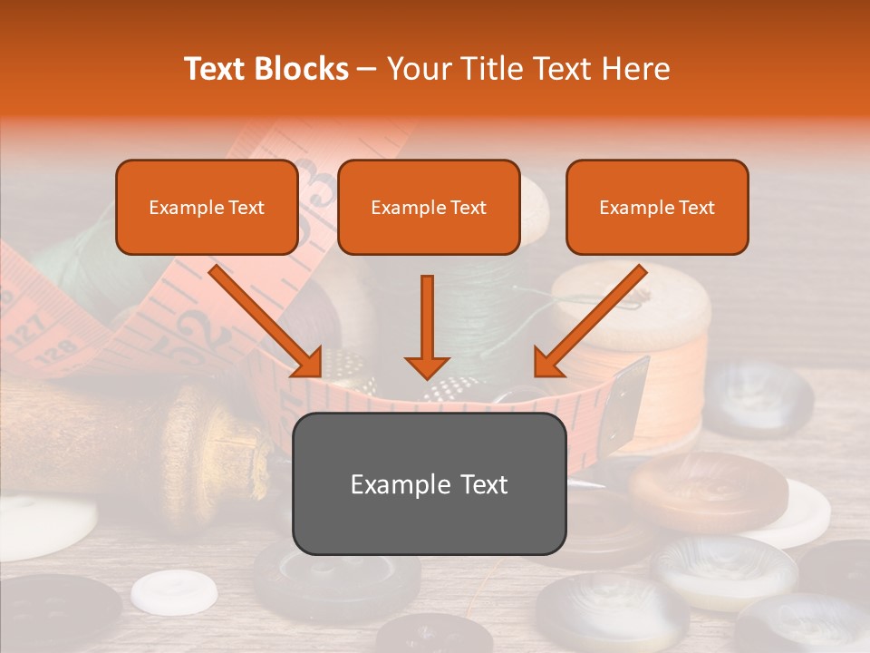 Thread Accessories Color PowerPoint Template