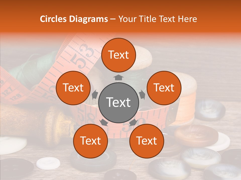 Thread Accessories Color PowerPoint Template