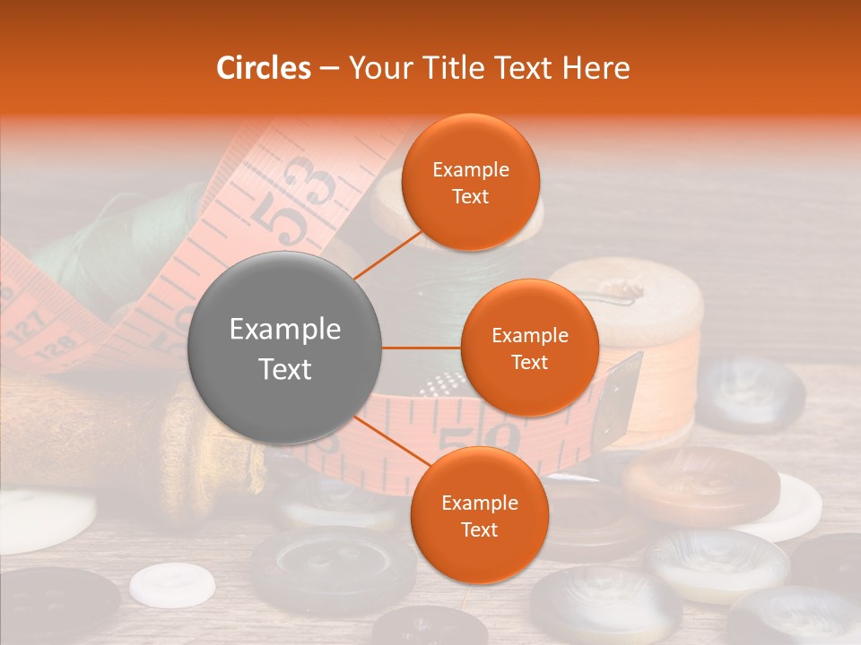 Thread Accessories Color PowerPoint Template