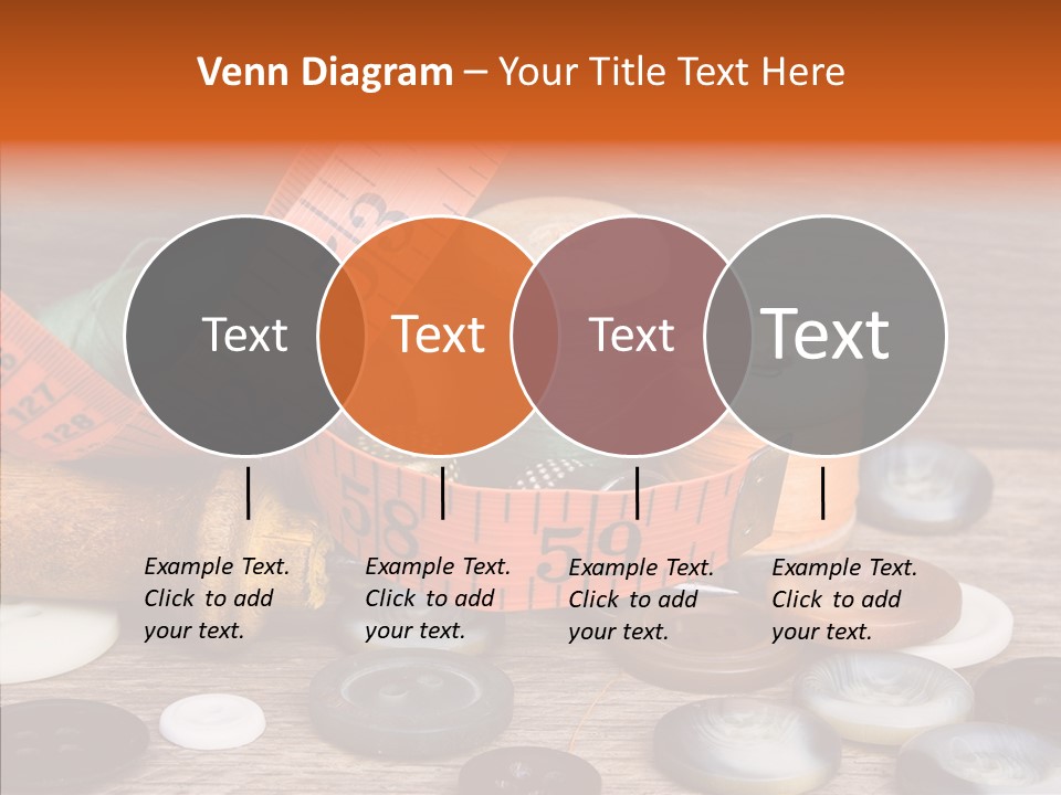 Thread Accessories Color PowerPoint Template