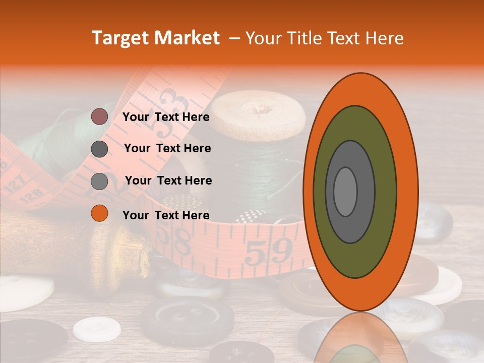 Thread Accessories Color PowerPoint Template