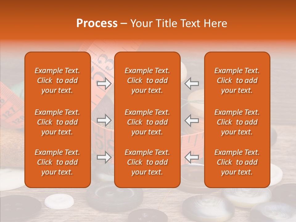 Thread Accessories Color PowerPoint Template