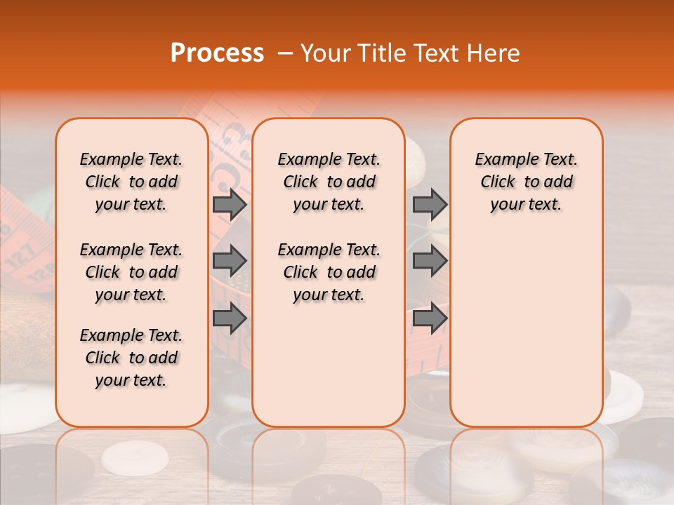 Thread Accessories Color PowerPoint Template
