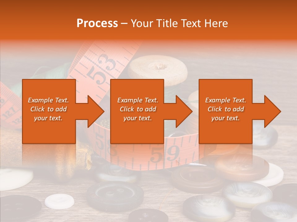 Thread Accessories Color PowerPoint Template