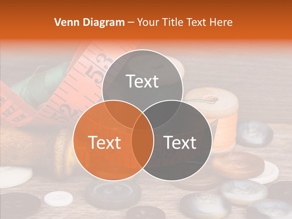 Thread Accessories Color PowerPoint Template