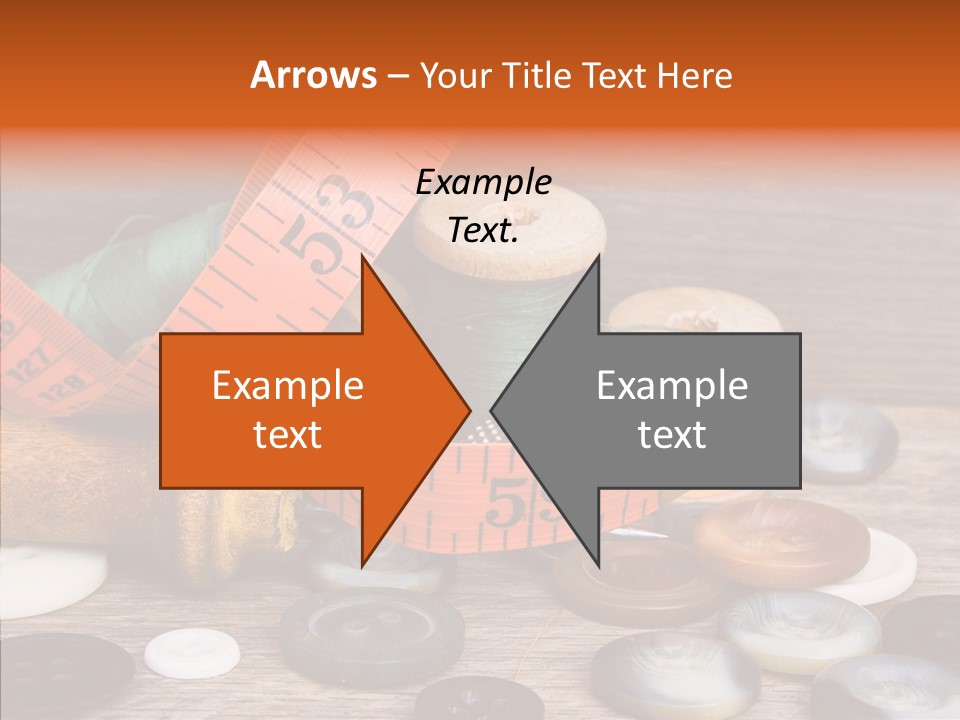 Thread Accessories Color PowerPoint Template
