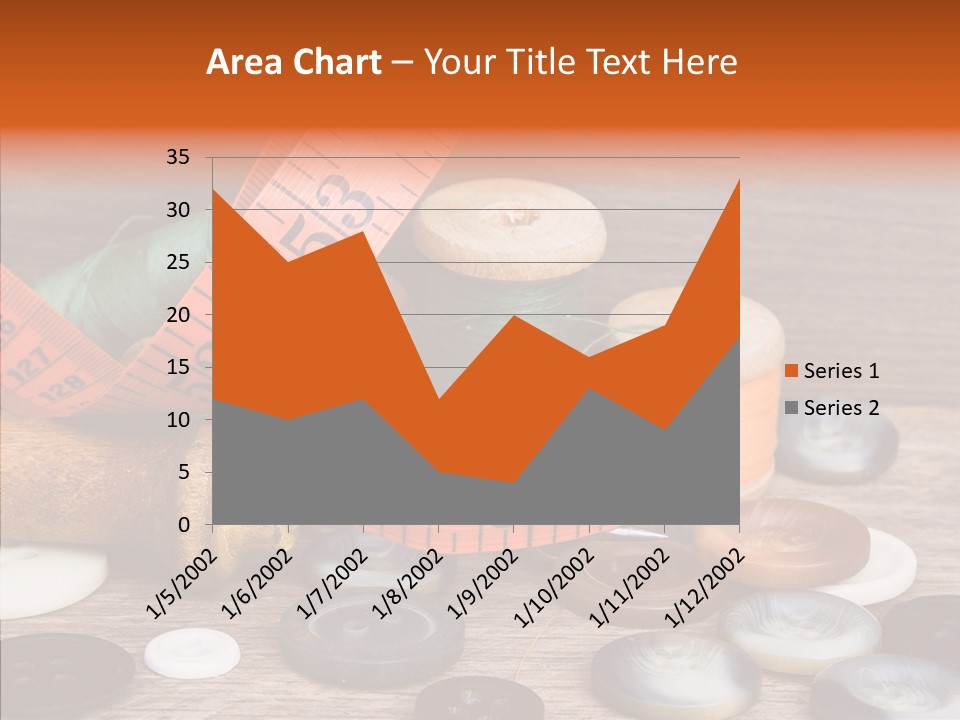 Thread Accessories Color PowerPoint Template
