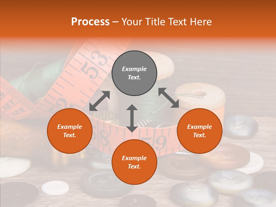 Thread Accessories Color PowerPoint Template