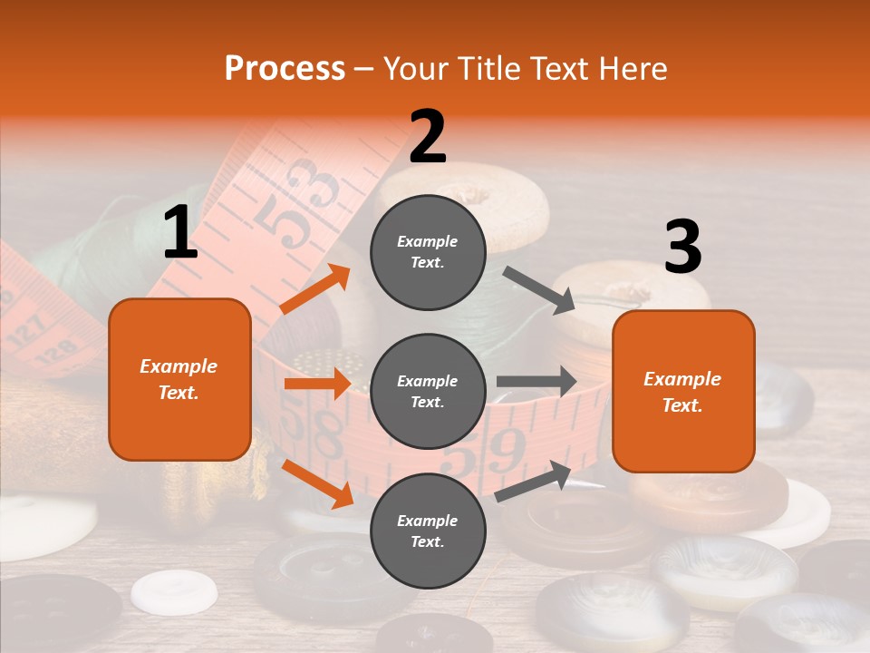 Thread Accessories Color PowerPoint Template