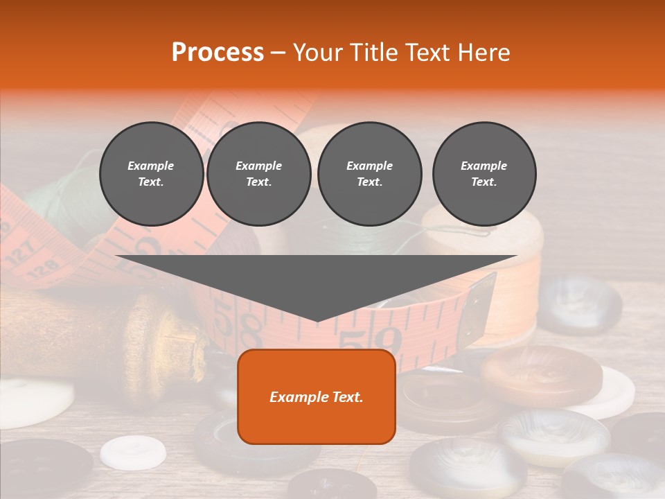 Thread Accessories Color PowerPoint Template