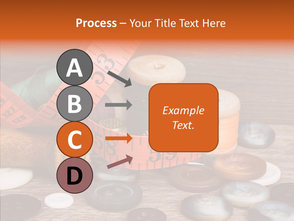 Thread Accessories Color PowerPoint Template