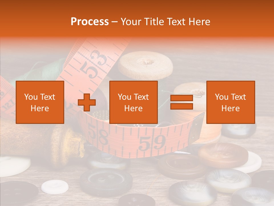 Thread Accessories Color PowerPoint Template