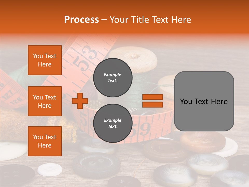 Thread Accessories Color PowerPoint Template