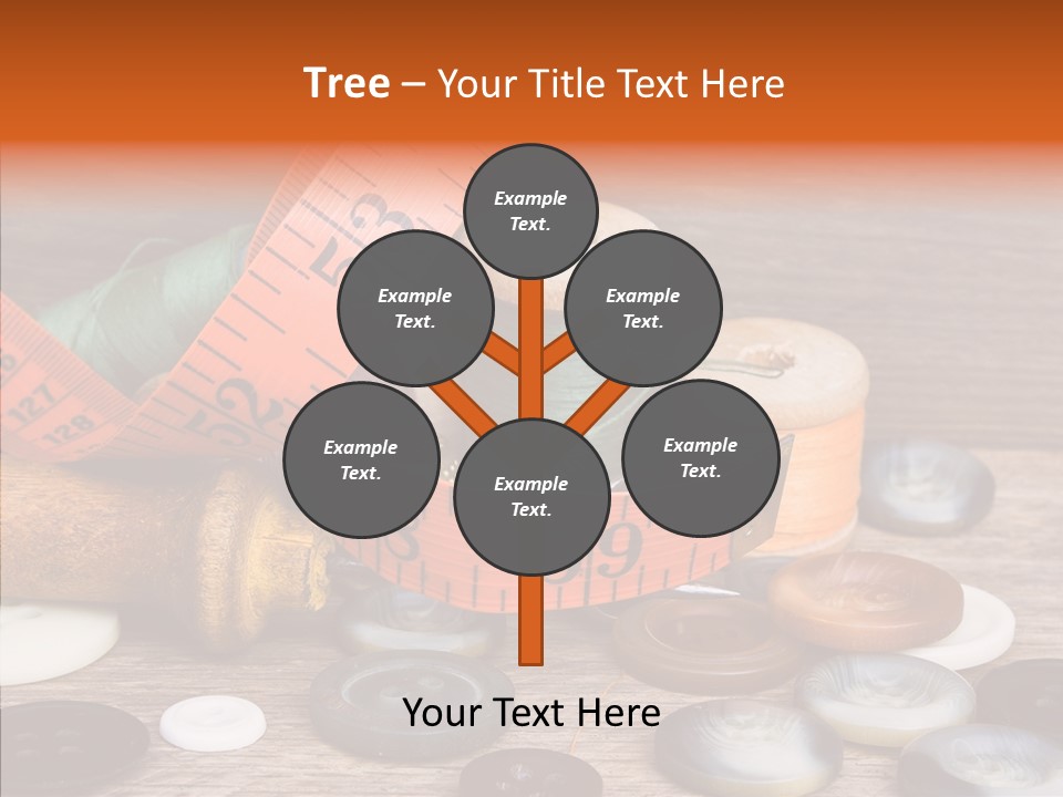 Thread Accessories Color PowerPoint Template