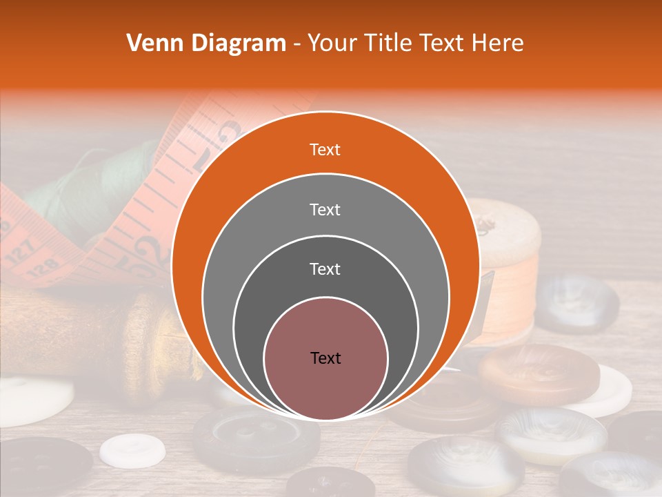 Thread Accessories Color PowerPoint Template
