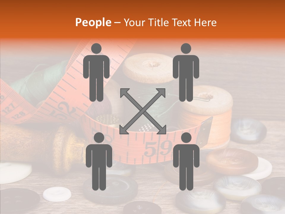 Thread Accessories Color PowerPoint Template