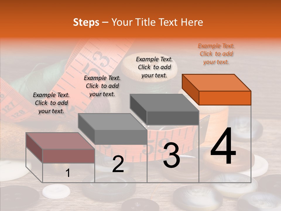 Thread Accessories Color PowerPoint Template