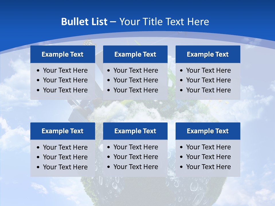 World Day Cloud PowerPoint Template