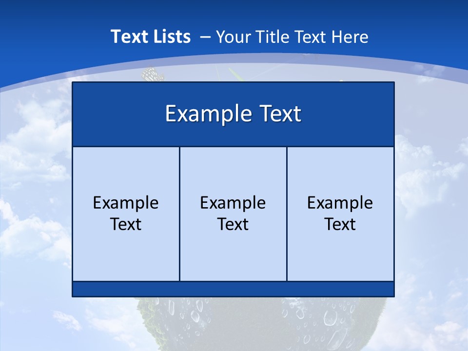 World Day Cloud PowerPoint Template