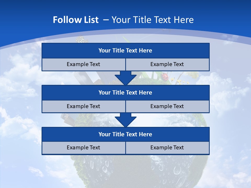 World Day Cloud PowerPoint Template