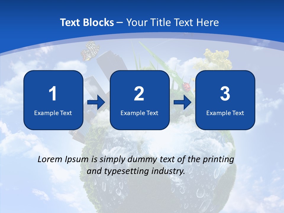 World Day Cloud PowerPoint Template